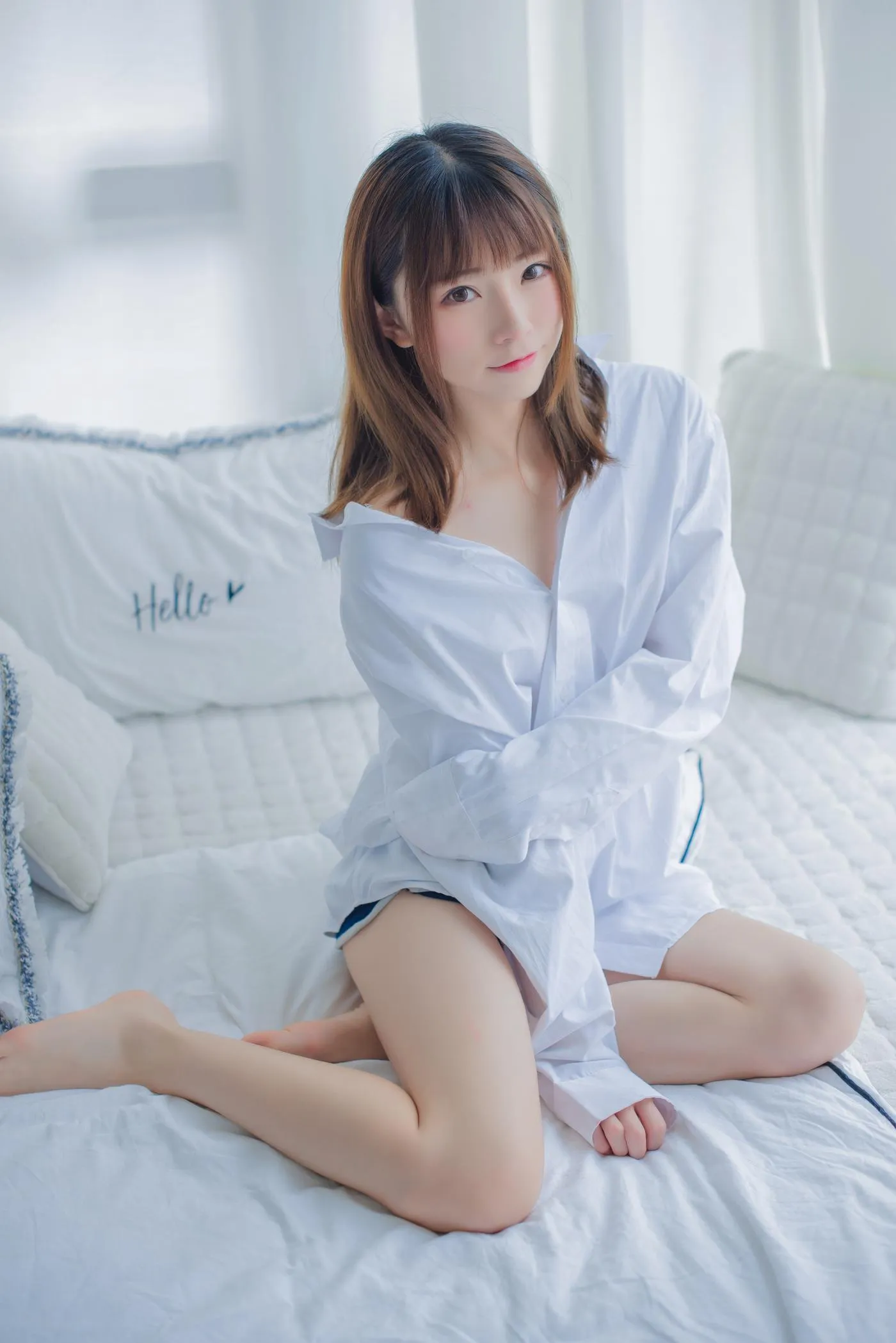 绮太郎_Kitaro – NO.27 白衬衫 [47P]插图3